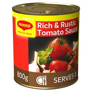 Rich & Rustic Tom Sauce  800g