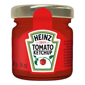 Heinz Tomato Ketchup Mini Glass Jars