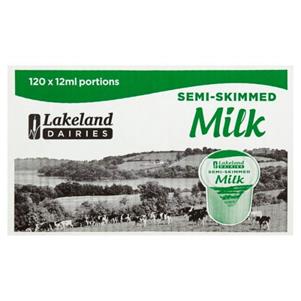 UHT Semi Skimmed Milk Portions