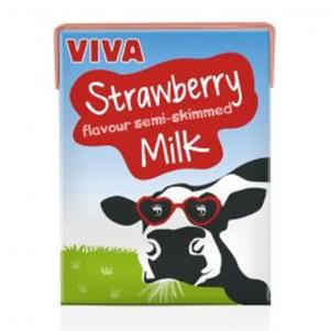 Strawberry Flavour Milk