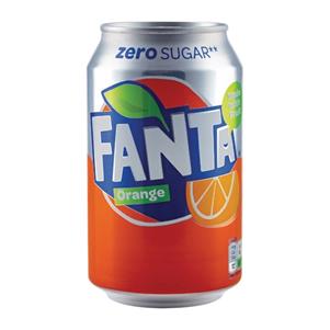 Zero Fanta Orange (330ml)