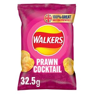 Prawn Cocktail Crisps Walkers (32X32.5g)