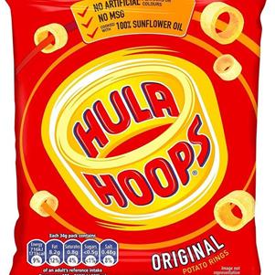 Hula Hoops Ready Salted (32X34g)