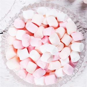 Pink & White Mini Marshmallows