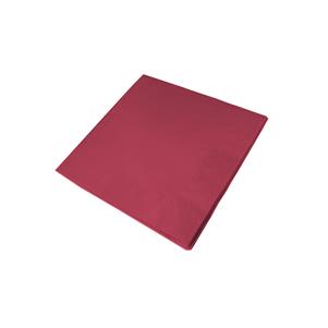 33m Burgundy Serviette (2ply)