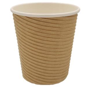 Brown Corrugated Hot Cup Double Walled 8oz