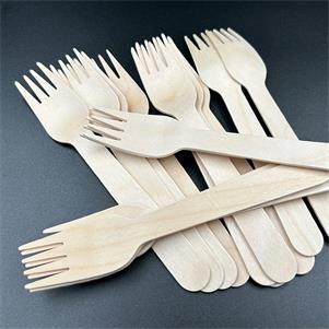 Wooden Birch Fork