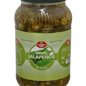 Sliced Green Jalapenos