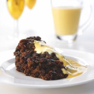 Alcohol Free Christmas Pudding Loaf