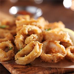 Battered Squid Rings