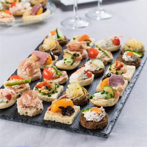 Traditional Chicago Style Canapes