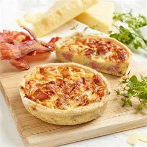 Bacon & Cheddar Quiche (145g)