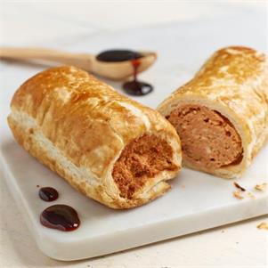 Unbaked Hickory Smoked Sausage Rolls (30%)