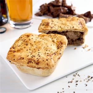 Steak & Ludlow Ale Baked Pie