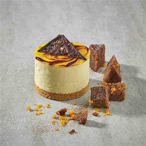 Individual Ginger & Orange Cheesecake