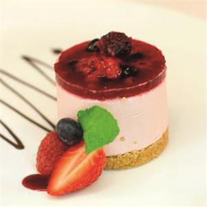 Ind Woodland Forest Fruit Cheesecake