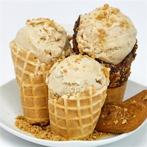 Caramel Speculoos Ice Cream