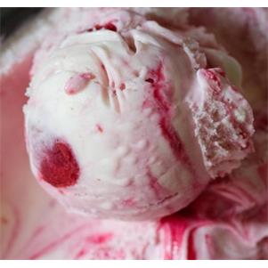 Red Cherry Swirl Ice Cream (5Ltr)