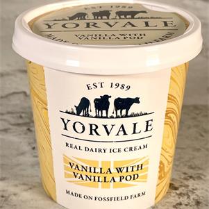 Vanilla With Vanilla Pod Ice Cream (120ml)